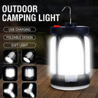 Rechargeable Solar LED Lantern – 1000LM Power Bank for Camping and Fishing