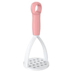 Potato Masher and Peeler Tool – Plastic Kitchen Crusher for Fruit Vegetables