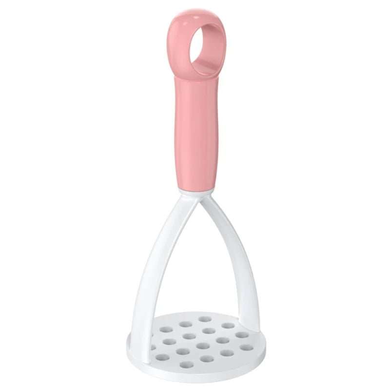 Potato Masher and Peeler Tool – Plastic Kitchen Crusher for Fruit Vegetables