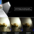 Portable Mini LED USB Light – Touch Sensor Lamp for Laptops and Power Banks
