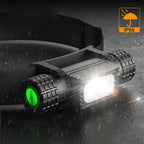 Rechargeable LED Headlamp – High Power USB-C Flashlight for Camping and Hunting