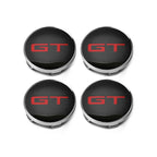 60mm Car Wheel Center Caps – Peugeot GT Logo Emblem Hub Covers for Auto Styling