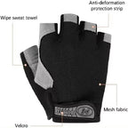 Half Finger Sport Gloves – Breathable Anti-Slip for Cycling and Gym