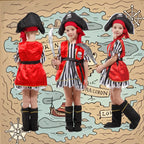 Girls Pirate Costume Set – Adventure Outfit for Halloween Cosplay