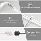 Zigbee RGB LED Neon Strip Light – Waterproof Flexible Tape for Smart Home Decor
