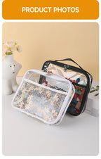 Transparent Toy Storage Bag – Large Capacity Organizer for Kids Block Toys