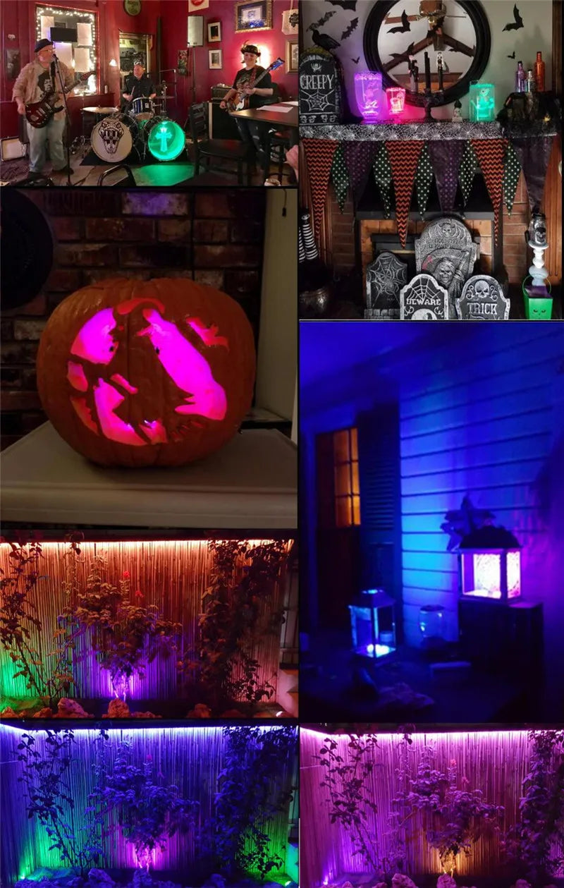 RGB LED Submersible Light – Waterproof Battery Operated Decor for Pool Parties