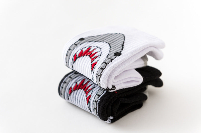 Harajuku Cotton Crew Socks – Unisex Hip Hop Streetwear for Casual Wear