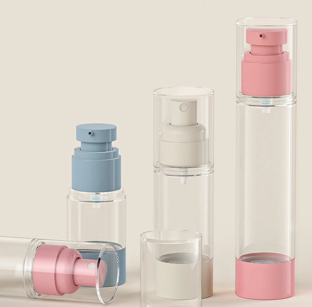 Portable Vacuum Pump Bottle – Refillable Nordic Lotion Dispenser for Travel