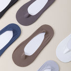 Men's Low Cut No Show Socks – Breathable Silicone Non-Slip for Daily Wear