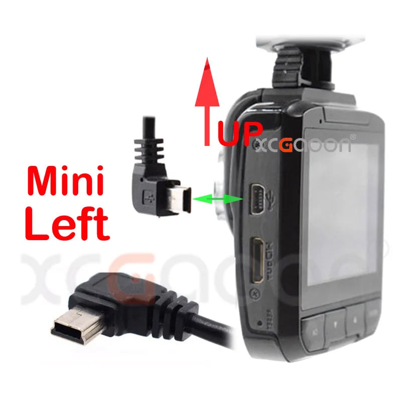 Dashcam Hardwire Kit – 12-24V USB Power Adapter for Parking Monitoring