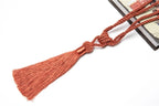 Handmade Tassel Curtain Tieback – Decorative Drapery Holdback for Home Decor