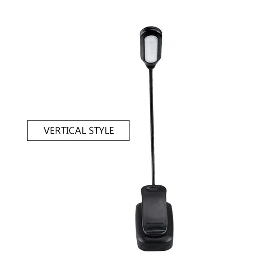 Mini LED Book Clip Light – Battery Powered Eye Protection for Night Reading