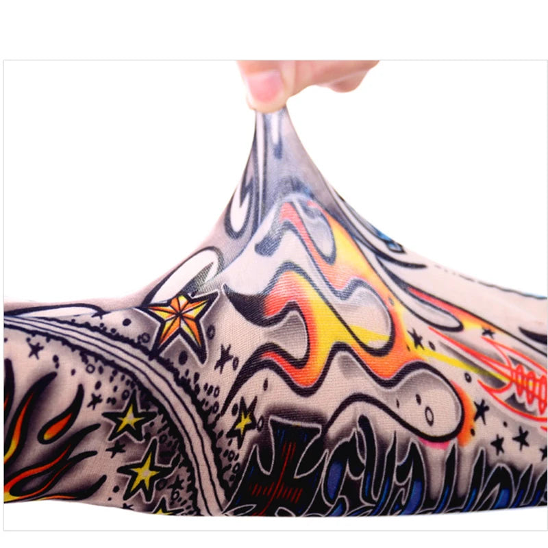 Tattoo Sleeves – Elastic Sun Protection for Outdoor Cycling and Sports