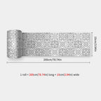 Self-Adhesive Waist Line Stickers – Waterproof Border Mural for Kitchen Decor