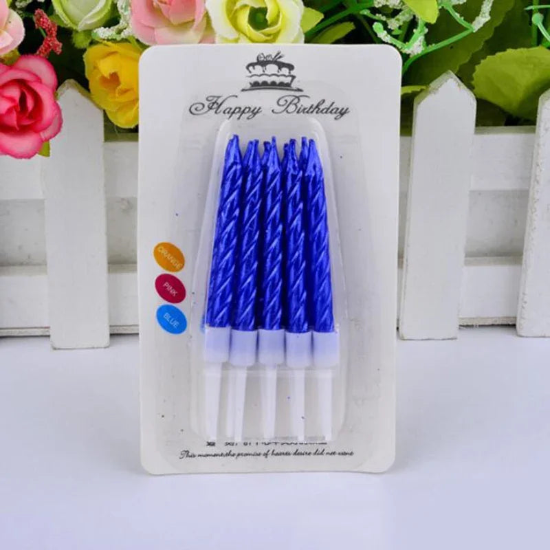 Colorful Digital Number Candles – Decorative Party Cake Toppers for Birthdays