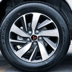 Wheel Center Hubcaps – Mitsubishi Ralliart Emblem for Car Rim Customization