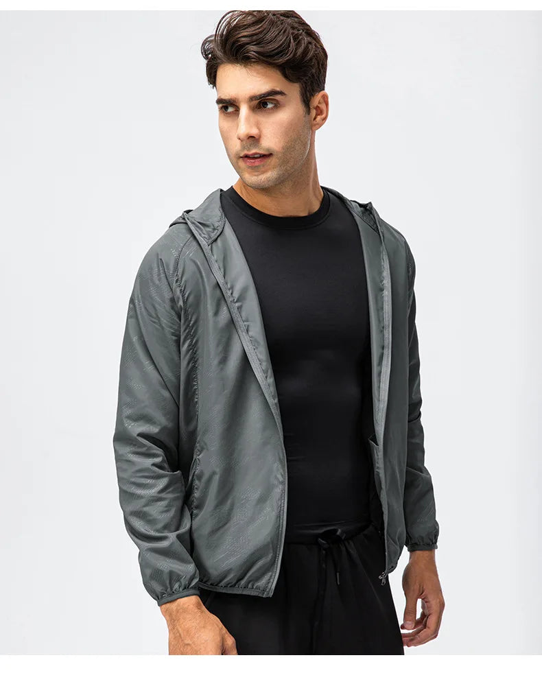 Waterproof Windbreaker Jacket – Sun Protection for Outdoor Hiking and Fishing