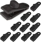 Heavy Duty Tarp Clips – Shark Tent Fasteners for Outdoor Camping and Awnings