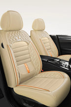Full-Wrap Leather Car Seat Covers – Durable Universal Fit for All-Season Driving
