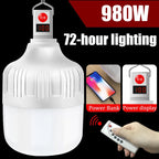 Rechargeable LED Camping Lantern – Portable Power Bank for Outdoor Tent Lighting
