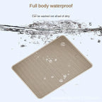 Large Waterproof EVA Cat Litter Mat – Double Layer Tray for Pet Hygiene