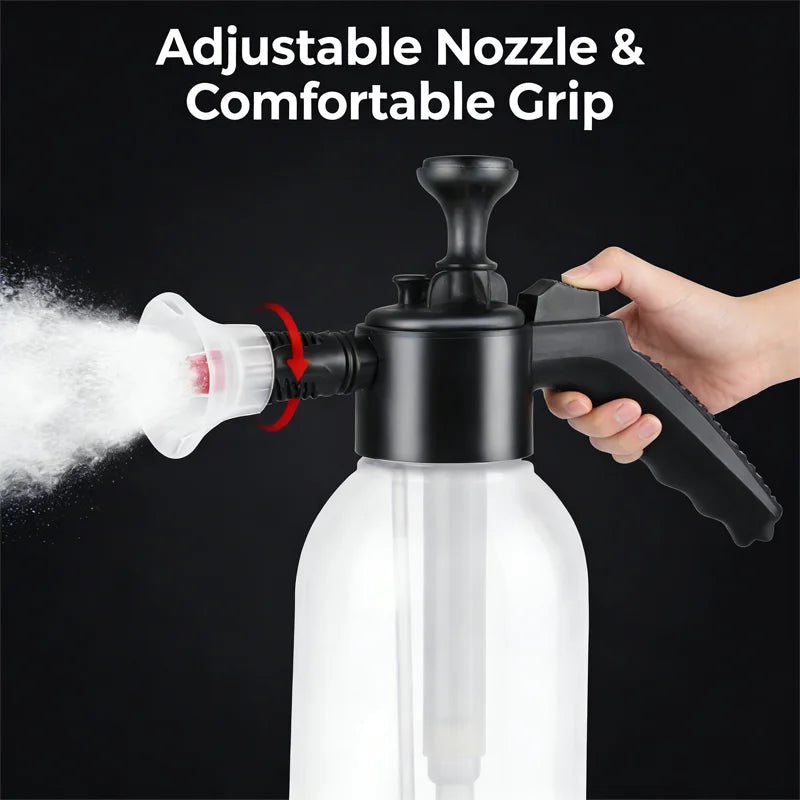 Foam Spray Gun – 2L Capacity for Car Washing and Garden Watering