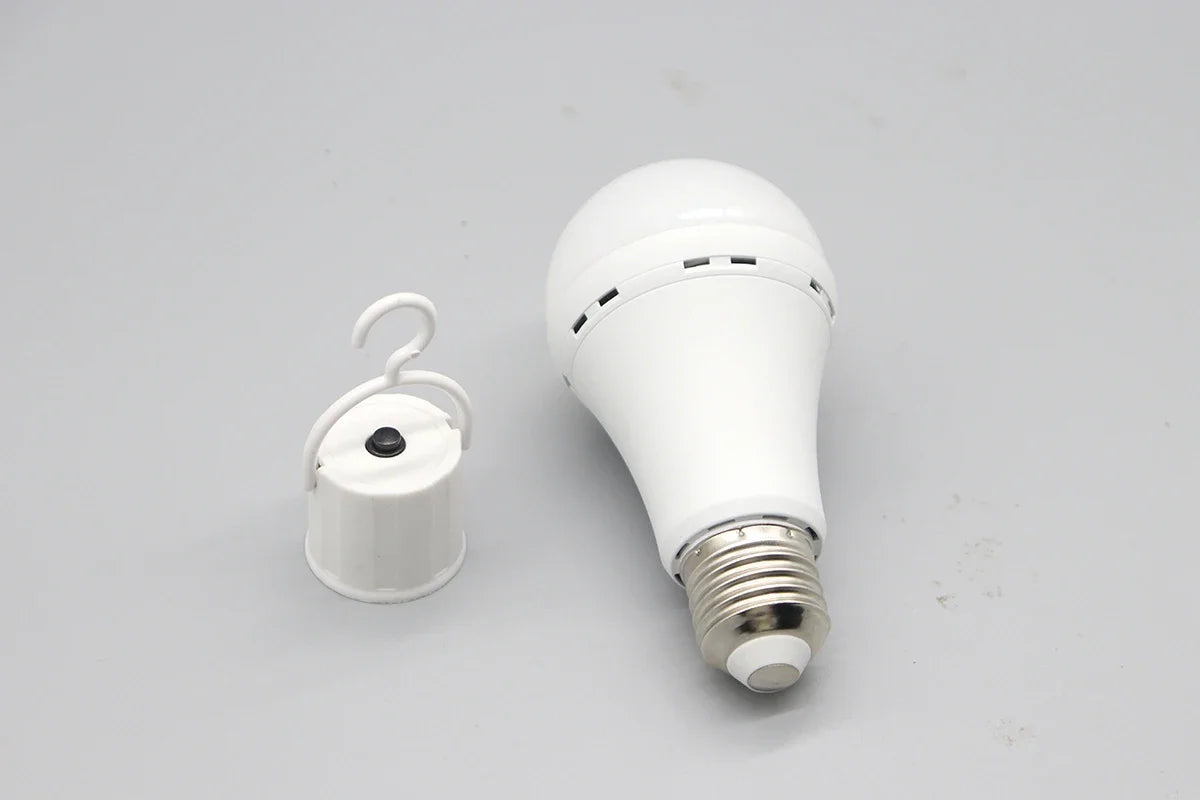 Rechargeable LED Emergency Bulb – Portable 7W Light for Camping and Home Power