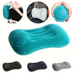 Portable Inflatable Travel Pillow – Ergonomic Neck and Waist Support for Flights