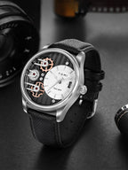 Quartz Men's Wristwatch – Luxury Minimalist Business Gift for Anniversaries
