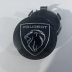 60mm Car Wheel Center Caps – Peugeot GT Logo Emblem Hub Covers for Auto Styling