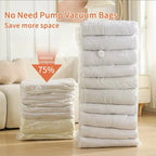 Large Vacuum Storage Bags – Airtight Compression Seals for Clothing Comforters