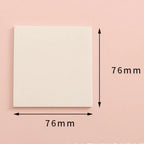 Transparent Sticky Notes – Waterproof Self-Adhesive Memo for Office School