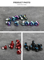 Stainless Steel Disc Brake Bolts – M5x9mm T25 Torx Screws for MTB Road Cycling