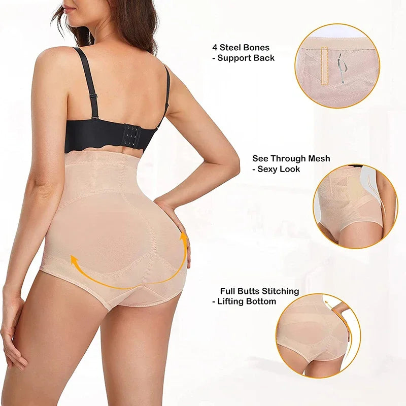 High Waist Shapewear Panties – Tummy Control Underwear for Body Slimming