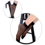 Ultrathin Crystal Nylon Ankle Socks – Sheer Summer Hosiery for Women