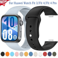 Silicone Sport Wristband – Breathable Replacement for Huawei Watch Fit