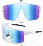 Kids Sport Cycling Sunglasses – UV400 Youth Eyewear for Outdoor Bike Baseball
