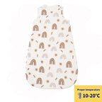 Bamboo Cotton Sleeping Bag – Warm Newborn Wearable Blanket for Winter Sleep