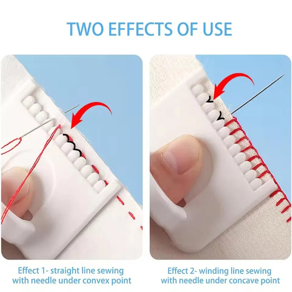 Sewing Guide Template – 3mm Spacing Precision Tool for Embroidery Leathercraft