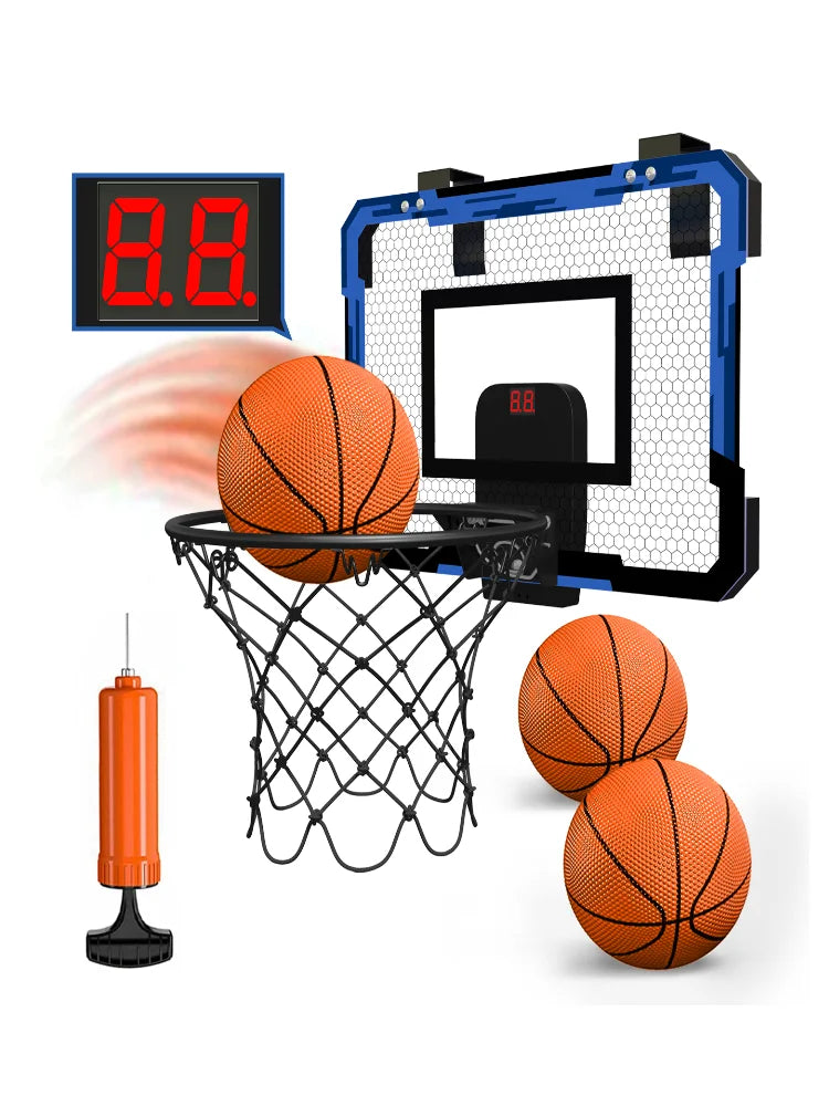 Wall-Mounted Basketball Hoop – Indoor Training Toy for Kids Outdoor Play