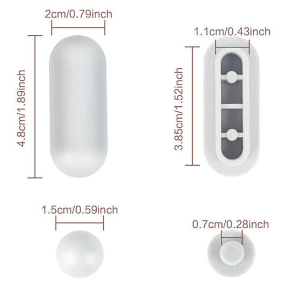 Toilet Seat Buffer Set – Noise Reduction Pads for Bathroom Maintenance