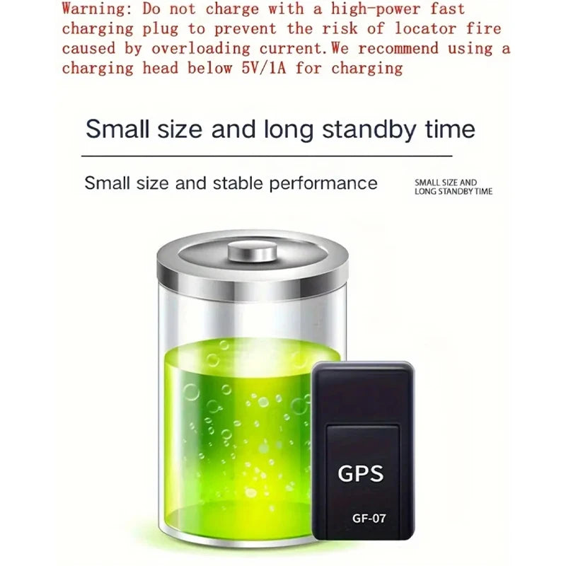Magnetic GPS Tracker – Portable Anti-Theft Device for Vehicle Security