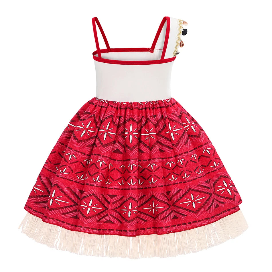 Princess Costume Dress – Kids Summer Cosplay Outfit for Party