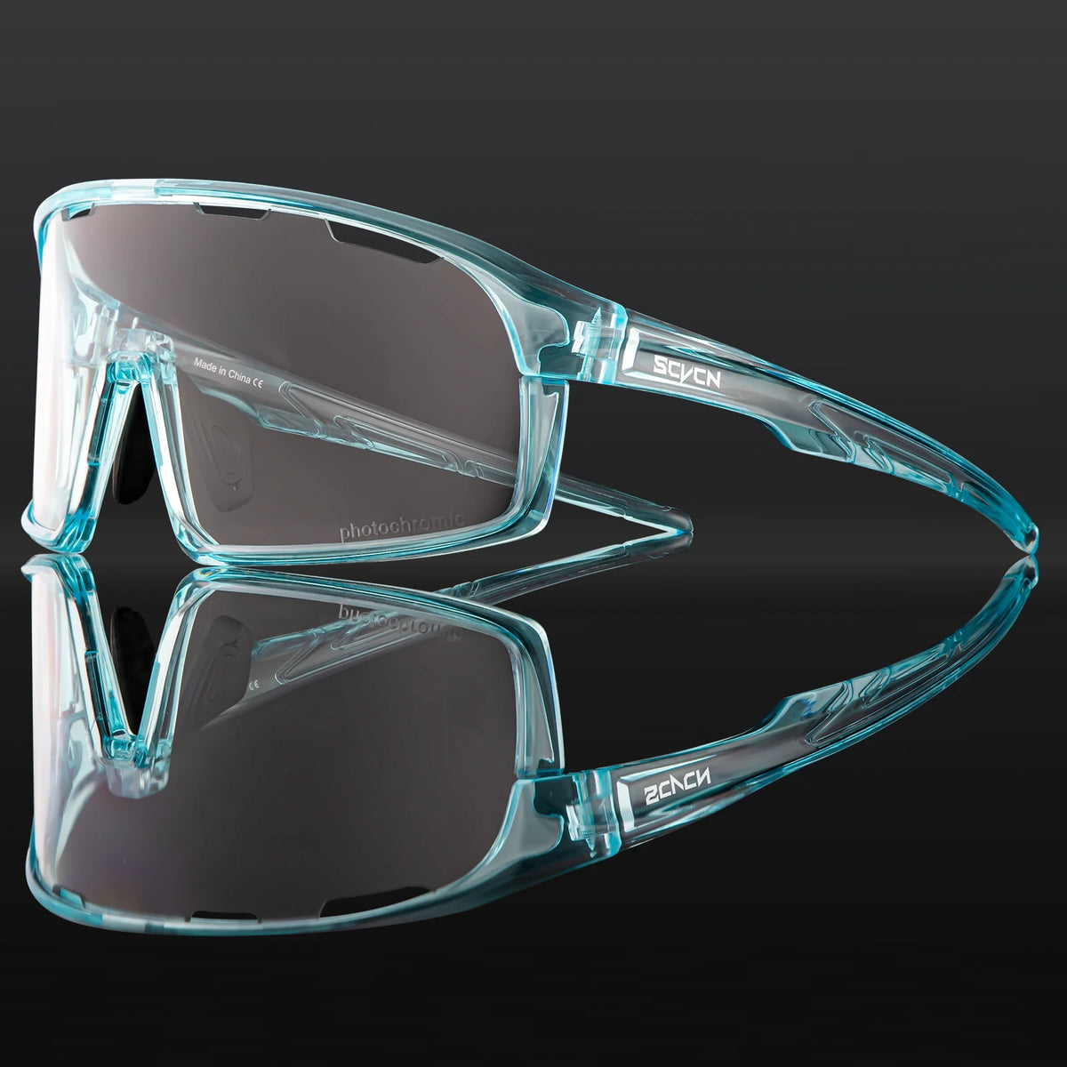 Photochromic Cycling Sunglasses – UV400 Protective Eyewear for MTB Sports