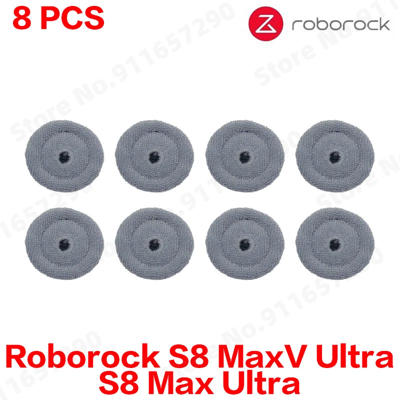 Vacuum Replacement Accessory Kit – Spare Parts for Roborock S8 MaxV Ultra