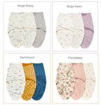 Cotton Baby Sleeping Bag – Anti-Shock Swaddle Wrap for Newborn Sleep
