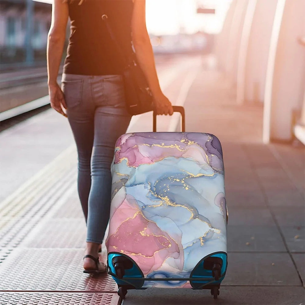 Elastic Luggage Protective Cover – Stretch Suitcase Shield for Travel 18-32 Inch