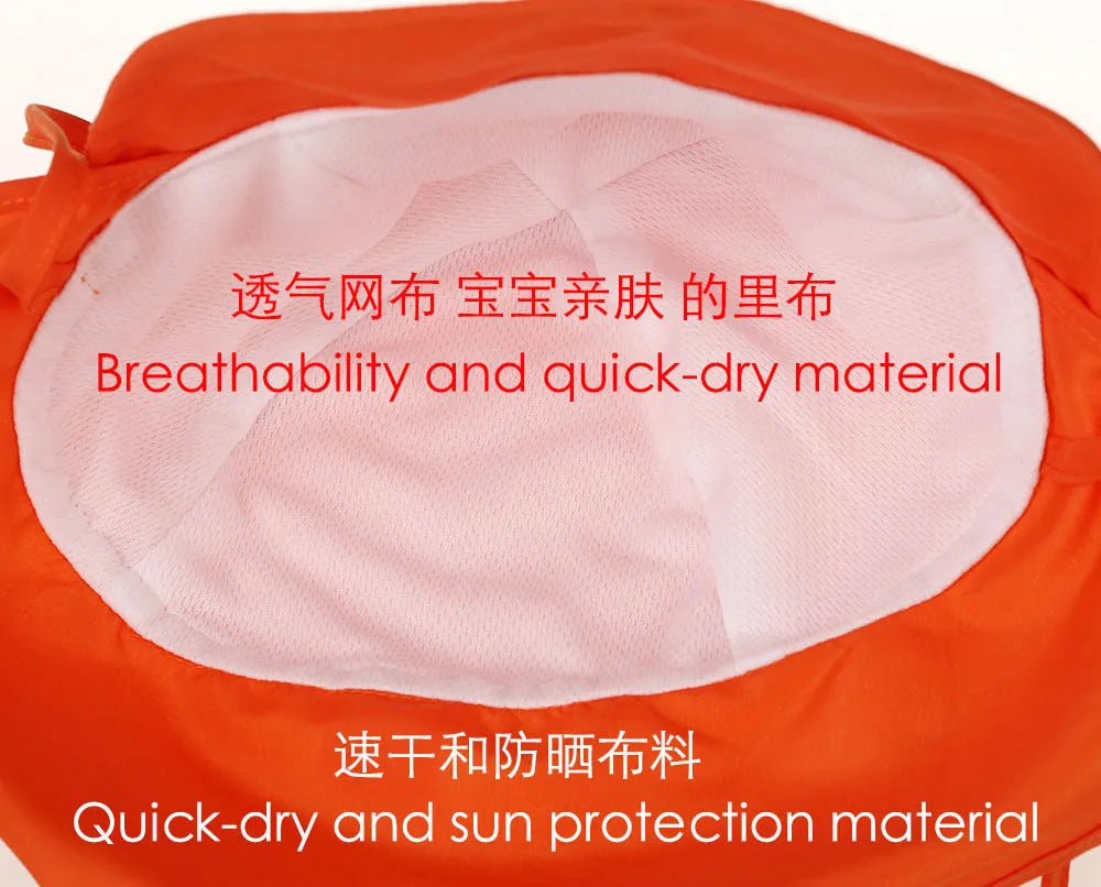 Adjustable Kids Bucket Hat – UV Protection Quick-Dry Cap for Beach Summer