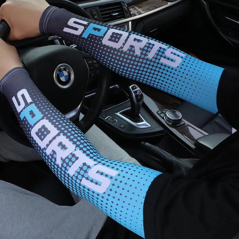 UV Protection Arm Sleeves – Breathable Cooling Gear for Outdoor Cycling Sports